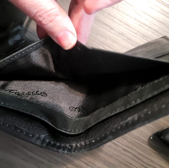 Retro fossil wallet - Picture 3 of 4